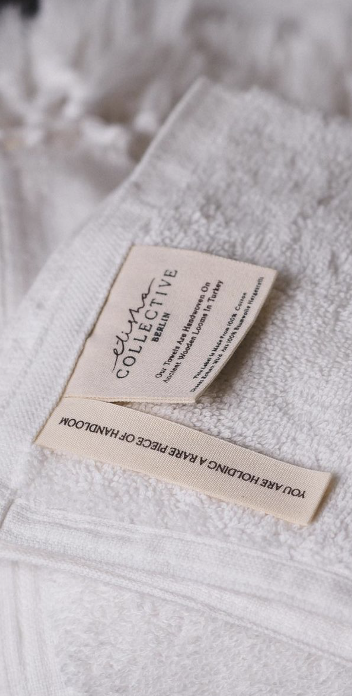1000 шт - COTTON LABEL: Заказ на производство этикеток с индивидуальным дизайном печати