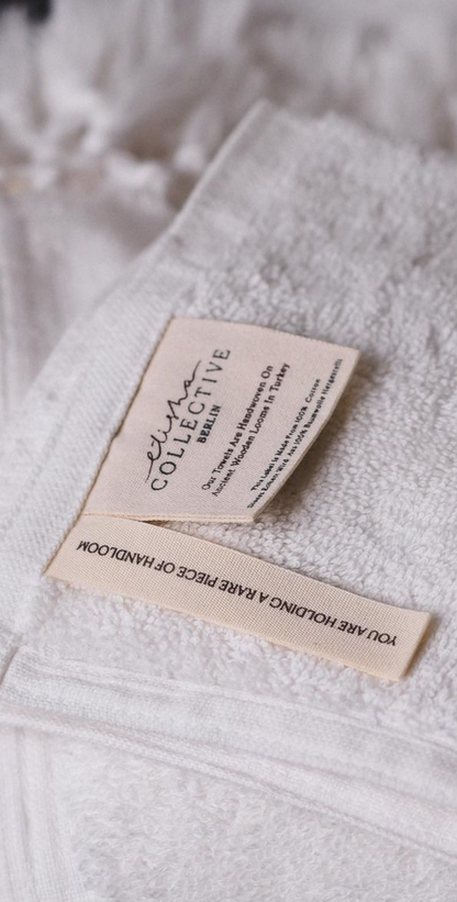 1000 шт - COTTON LABEL: Заказ на производство этикеток с индивидуальным дизайном печати
