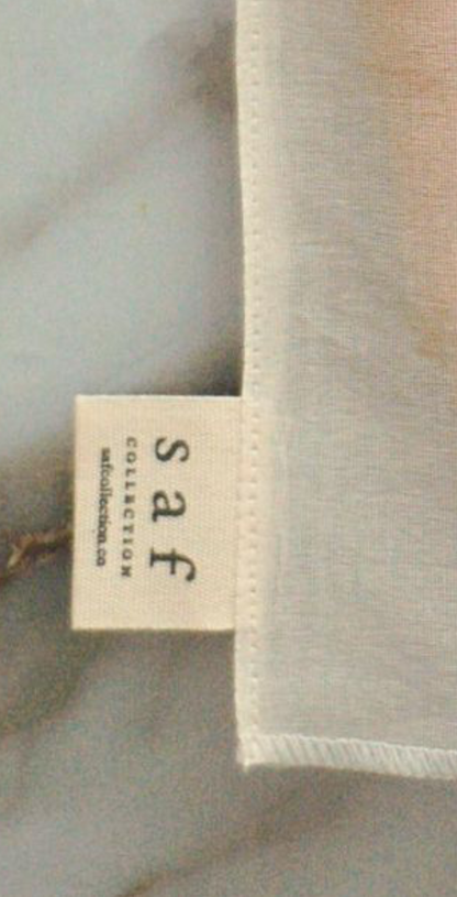 1000 шт - COTTON LABEL: Заказ на производство этикеток с индивидуальным дизайном печати